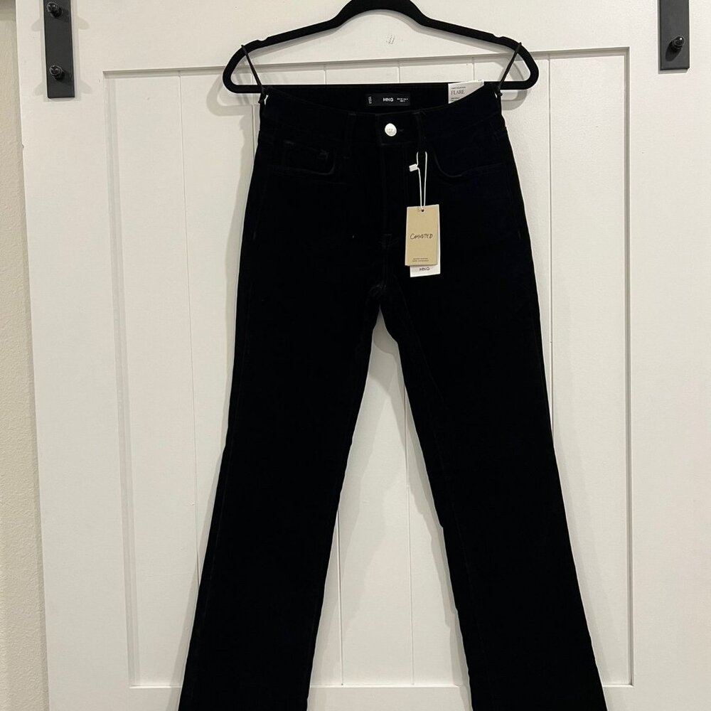 Mango - MNG velvet flare